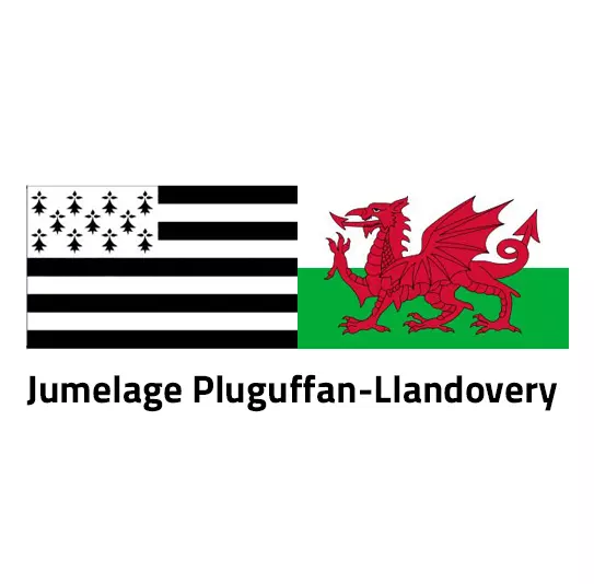 Jumelage Llandovery Pluguffan logo