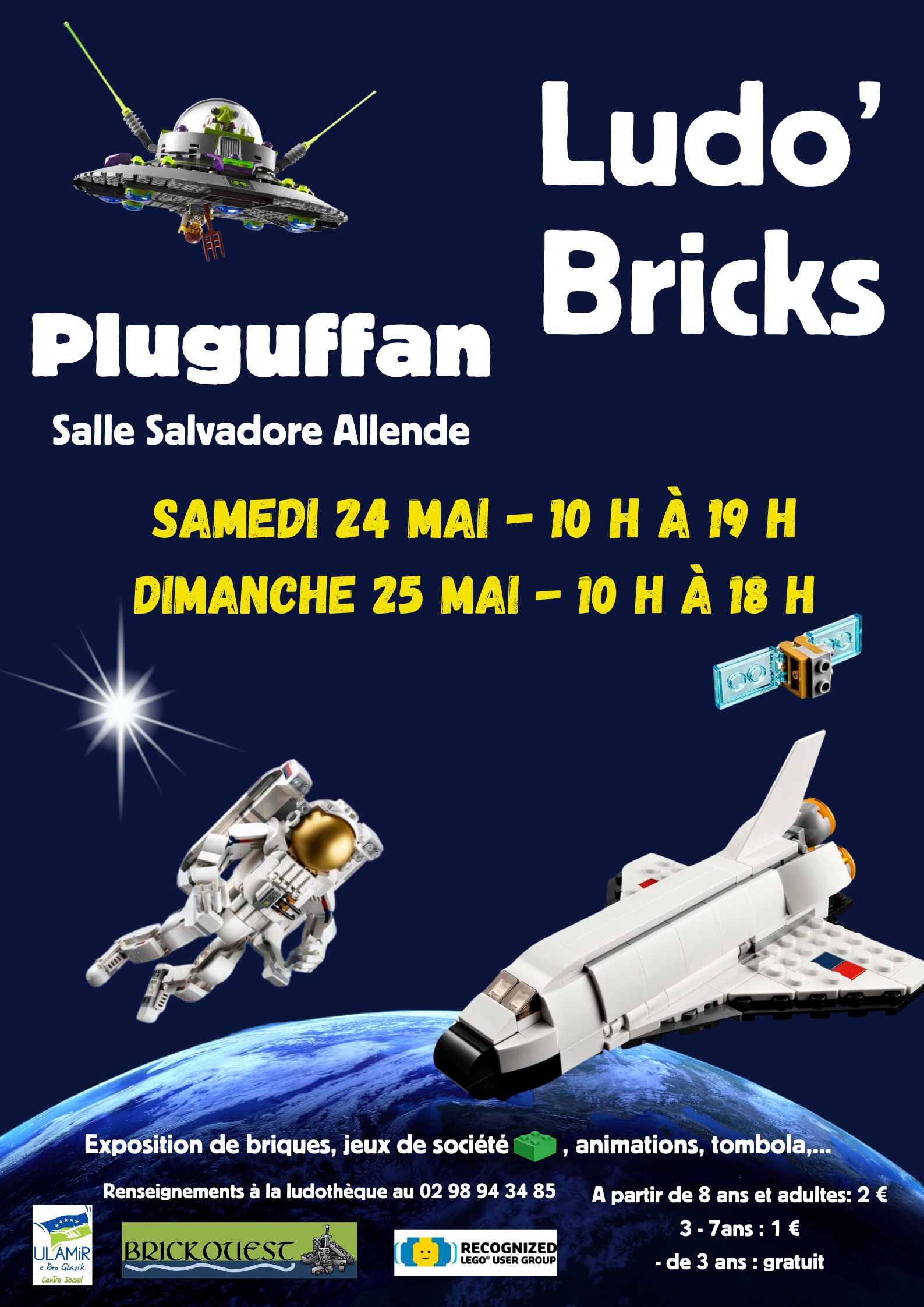 Affiche Lego'Brinks Ulamir 24 25 juin