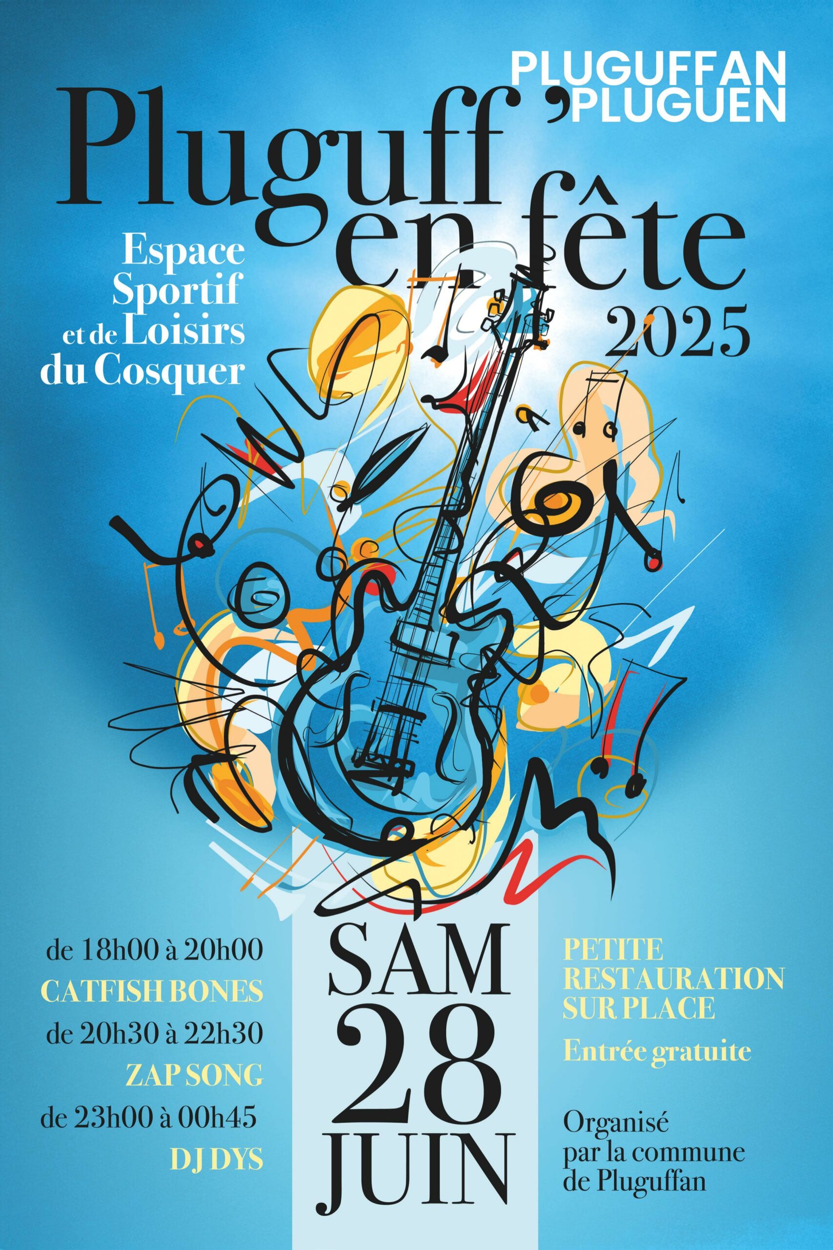 Affiche Pluguff'en fête 28 juin 01