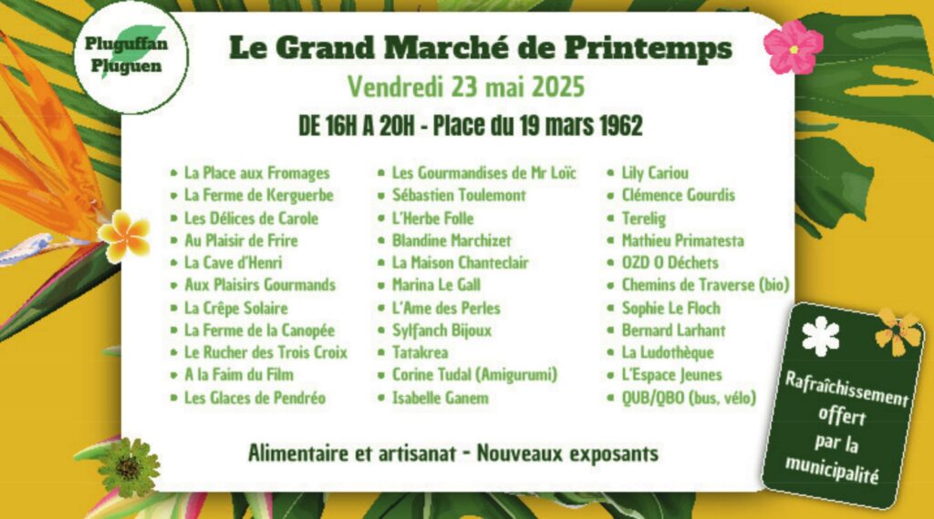 Flyer Grand Marché de Printemps 01
