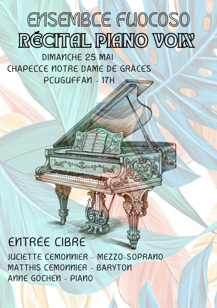 affiche recital pluguffan 25 mai 2025 01