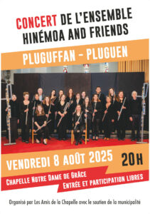 Affiche Hinemoa and Friends 8 août 01