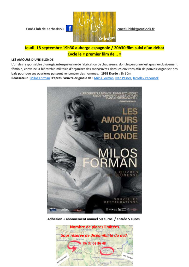 les amours d une blonde
