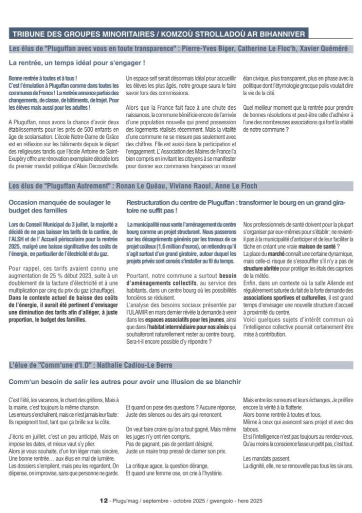 tribune minorité sept oct