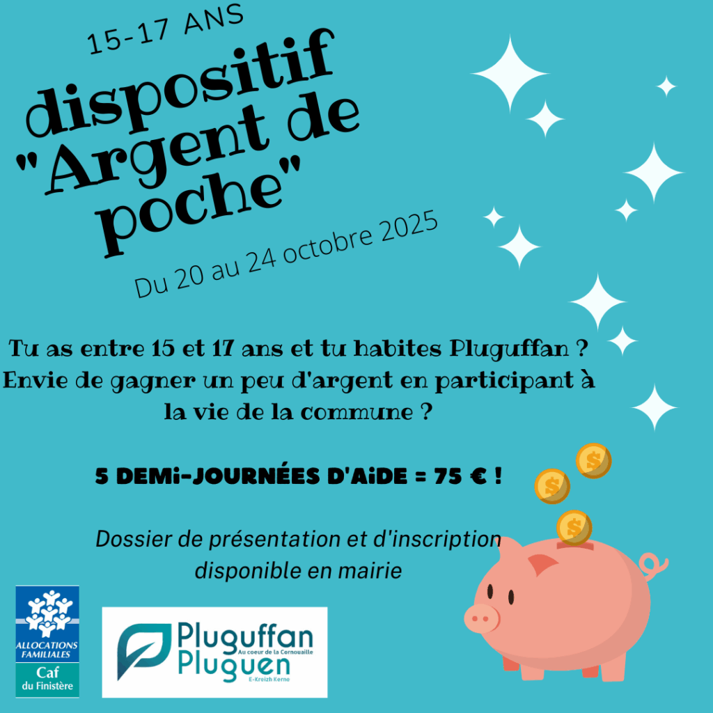 Argent de poche octobre 25