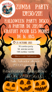 zumba party 25 oct