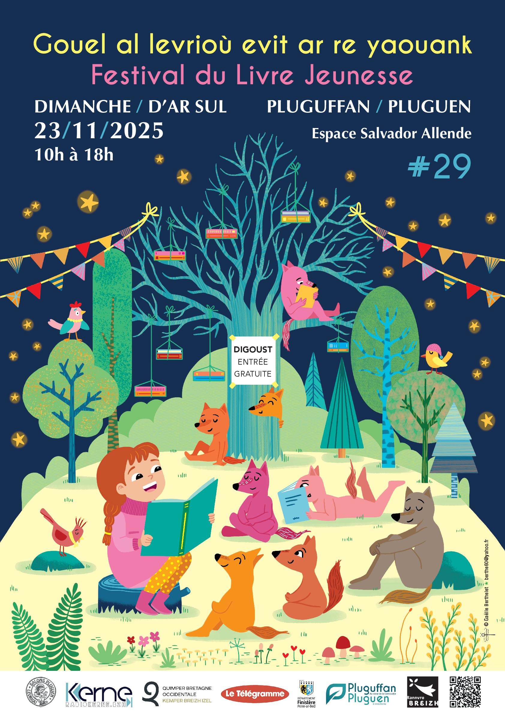 Affiche festival du livre jeunesse 001