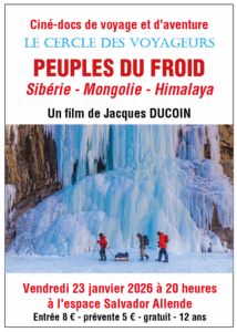 Affiche ciné doc Peuples du Froid ven 23 jan