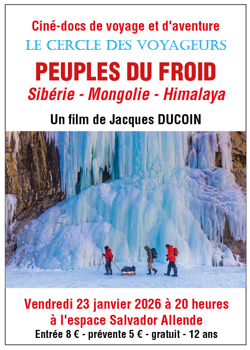 Affiche ciné doc Peuples du Froid ven 23 jan