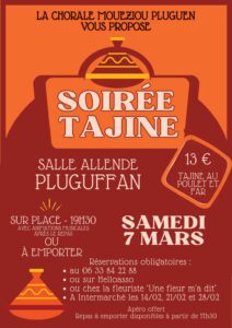 soirée tajine chorale 7 mars 01