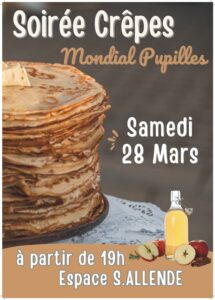 Affiche Soirée Crêpes 28 mars 01