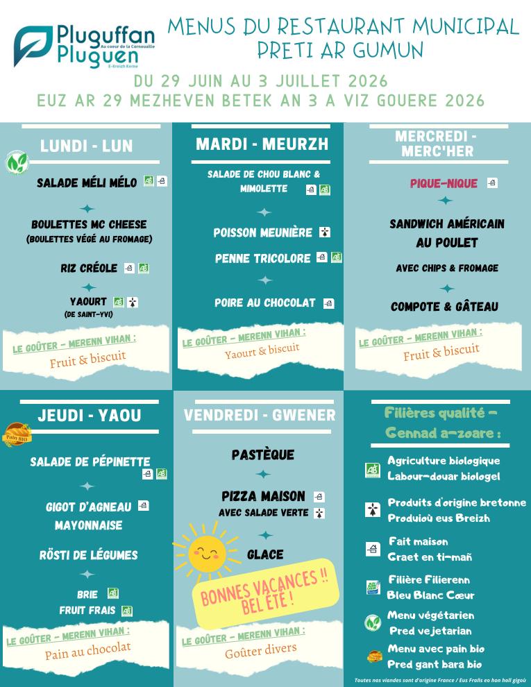 36 Menus du restaurant municipal semaine du 29 juin au 3 juillet 2026 01