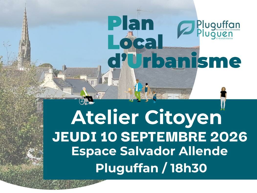 PLU Pluguffan Atelier Affiche 10 septembre 01
