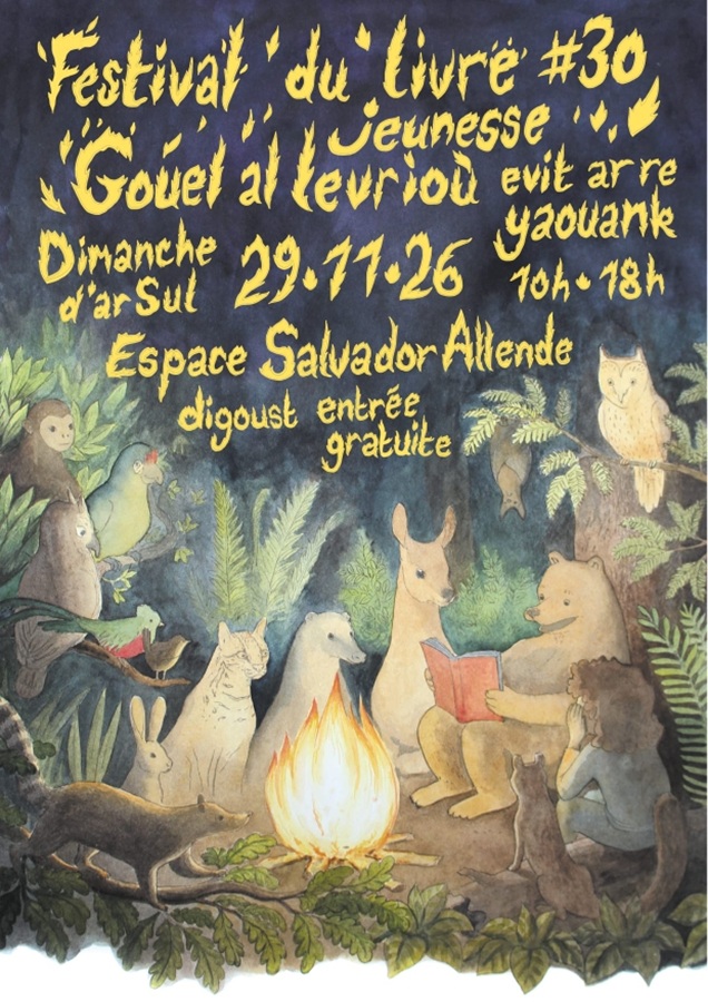 Festival du livre affiche 2026